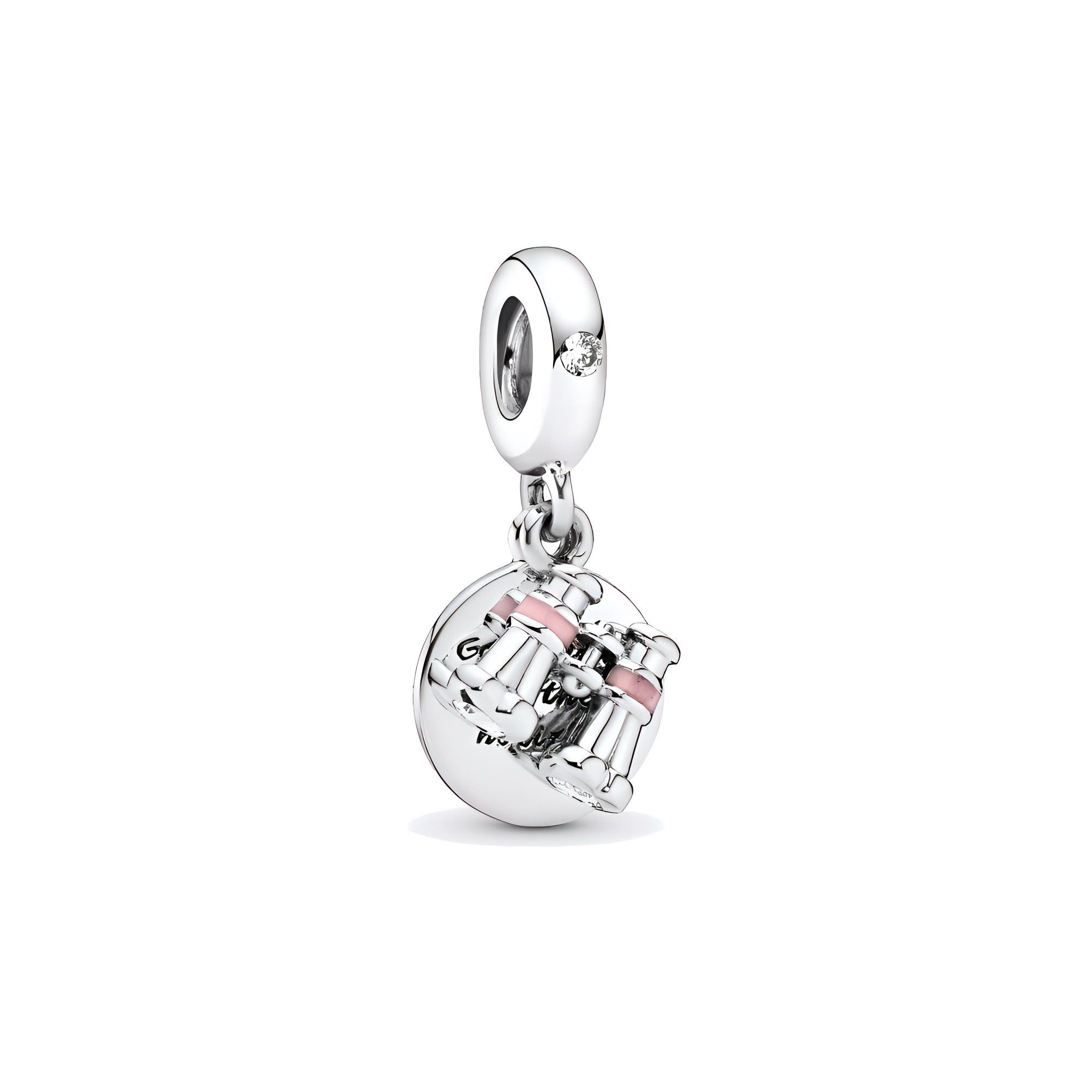 

Pandora Double Tube Binocular Pendant Women Accessories Silver 798062CZ Silver