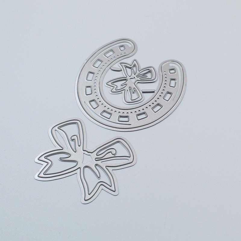 DIY Carbon Steel Knife Embossing Knife Mold Scrapbook Template Garland Bow