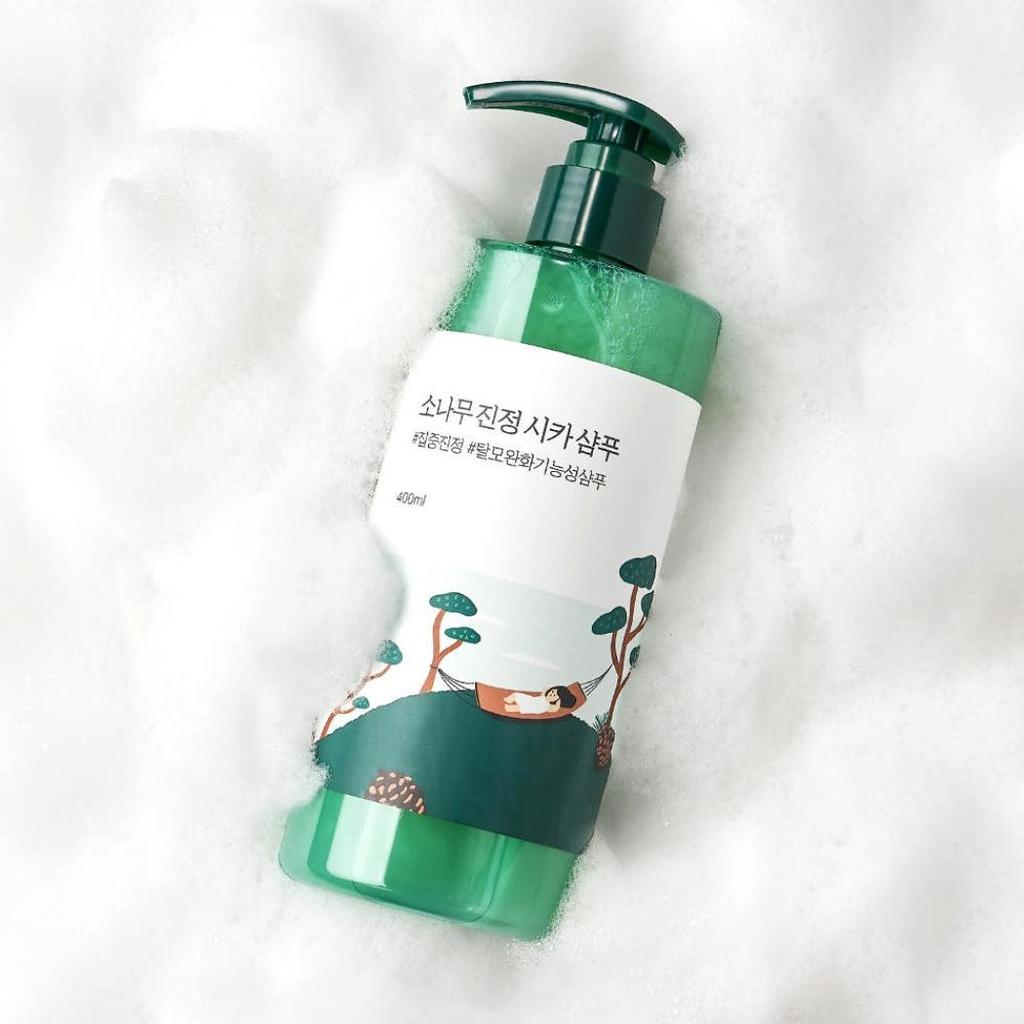 ROUND LAB Pine Calming Cica Shampoo Soothing Scalp Care Shampoo 400ml