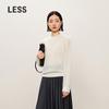 LESS 2024 Autumn Round Neck Pullover Sweater