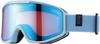 Double Lens Matte Ash Compatible with Glasses Anti-fog Goggles, Blue,