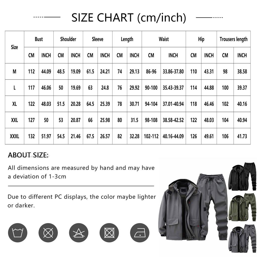 New Outdoor Assault Pants Suit Autumn and Winter Two-piece Waterproof Windproof Plus Thick Ski Mountaineering Thickened Jacket