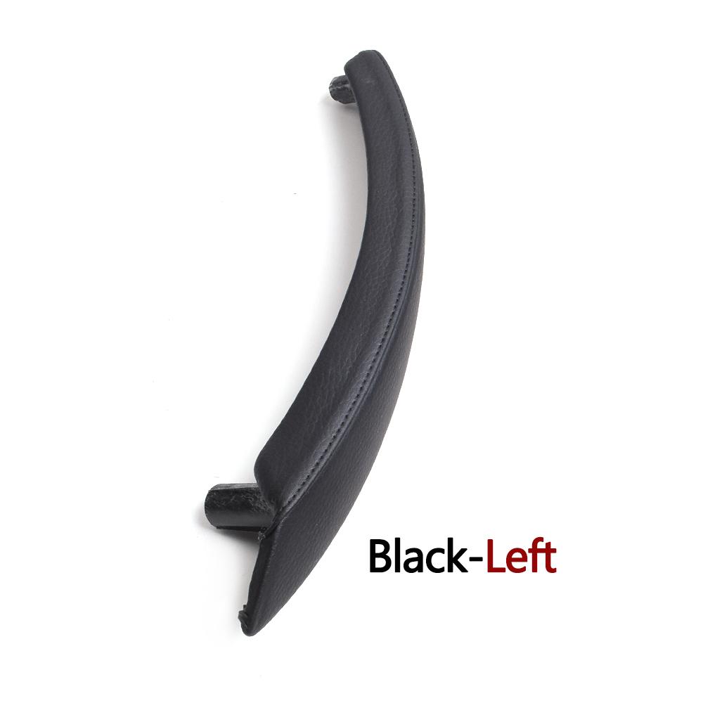 Left Right Interior Passenger Door Pull Handle Leather Outer Cover For BMW X5 X6 E70 E71 E72 2007-2014