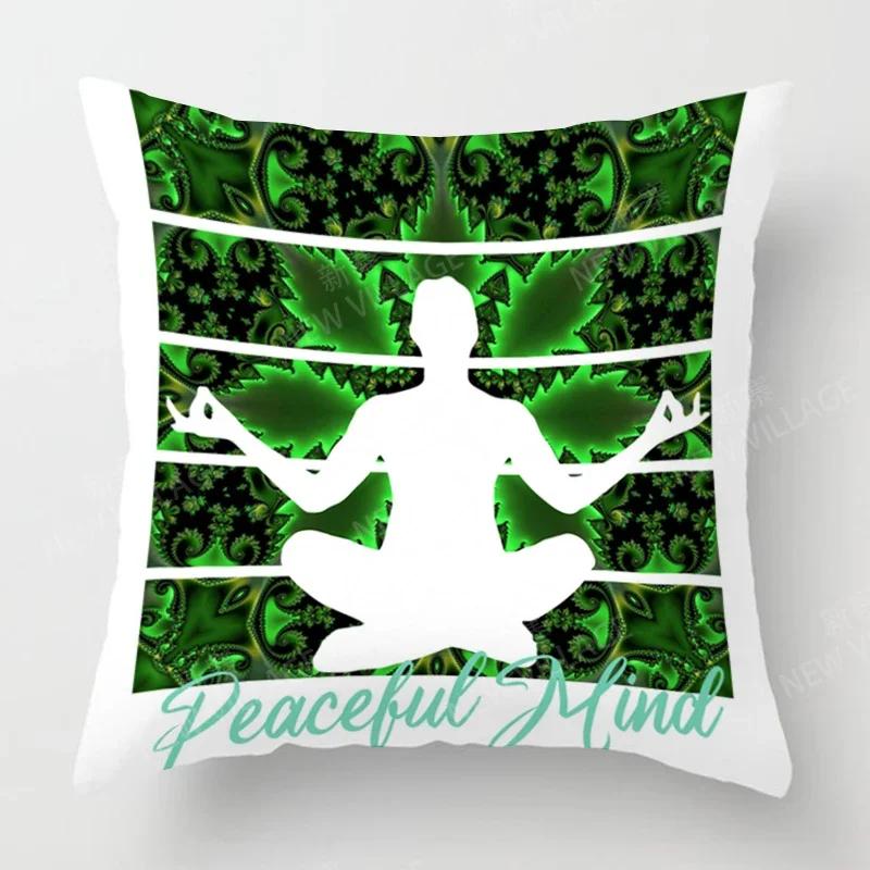 Fall Home Decor Autumn Living Room Throw Pillow Cover Sofa Boho Cushion Cover   Mandala