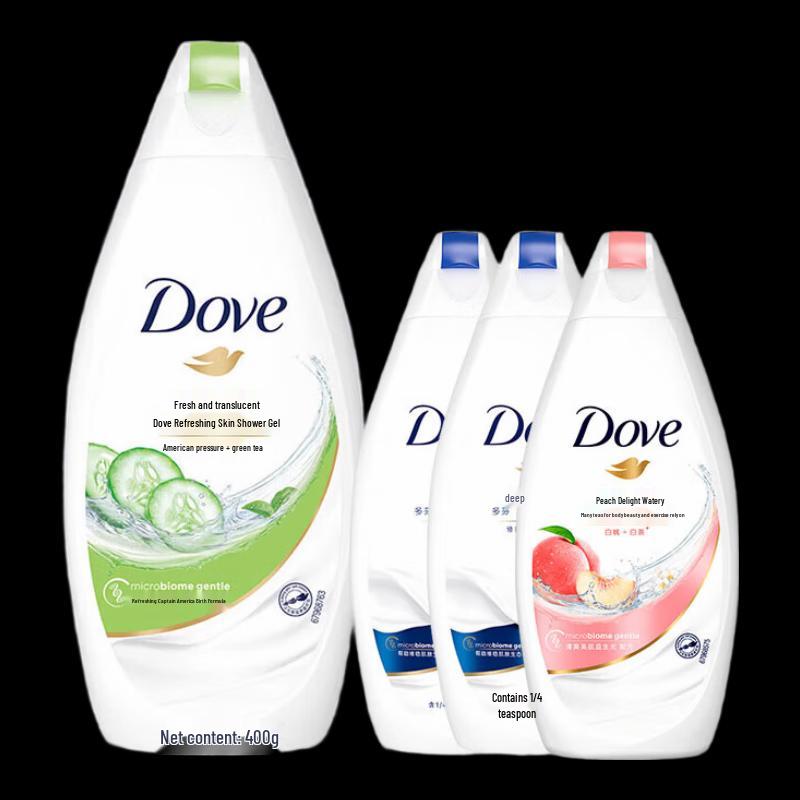 Dove Fresh Hydration Shower Gel Bundle