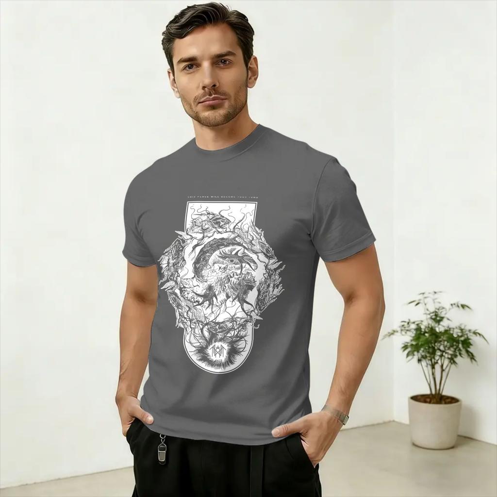 SSleepp Band Tokenn TShirt Summer Cotton T Shirts For Unisex Hipster Custom DIY Tshirt Short Sleeve Vintage Clothes