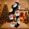 Women's Casual Christmas Print Pants with