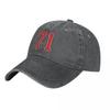 Sports Number 71 Red Black Color Lucky Sport Seventy One A Baseball Cap