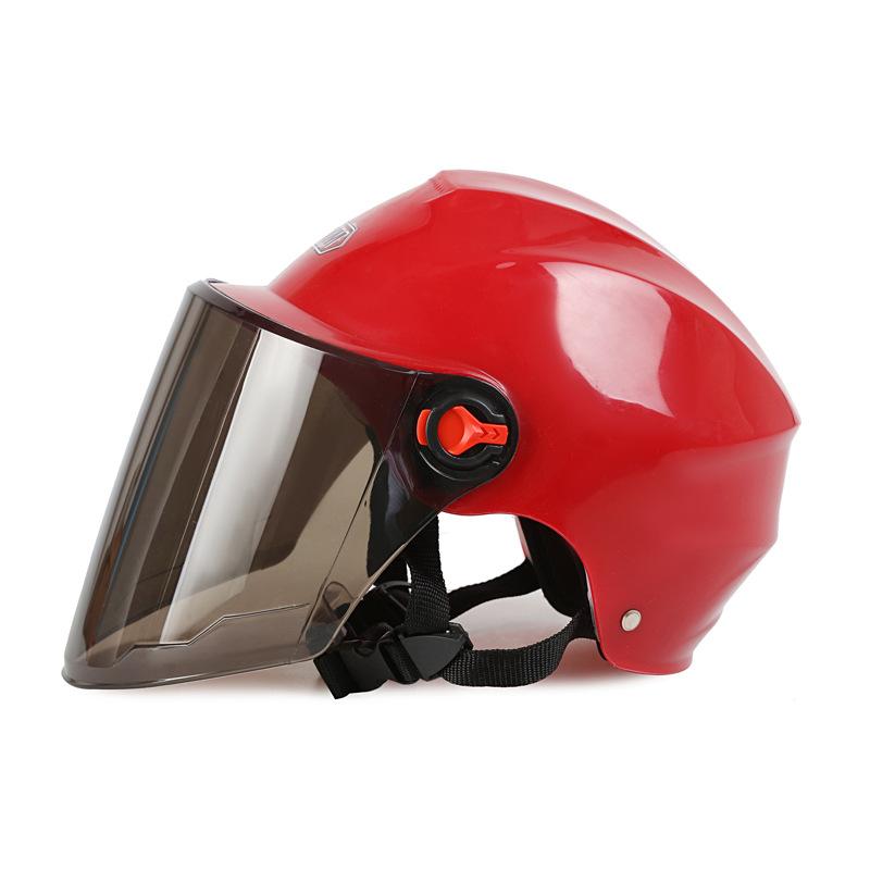 Electric Car Helmet Men's and Women's Universal Hard Hat Light Half Helmet