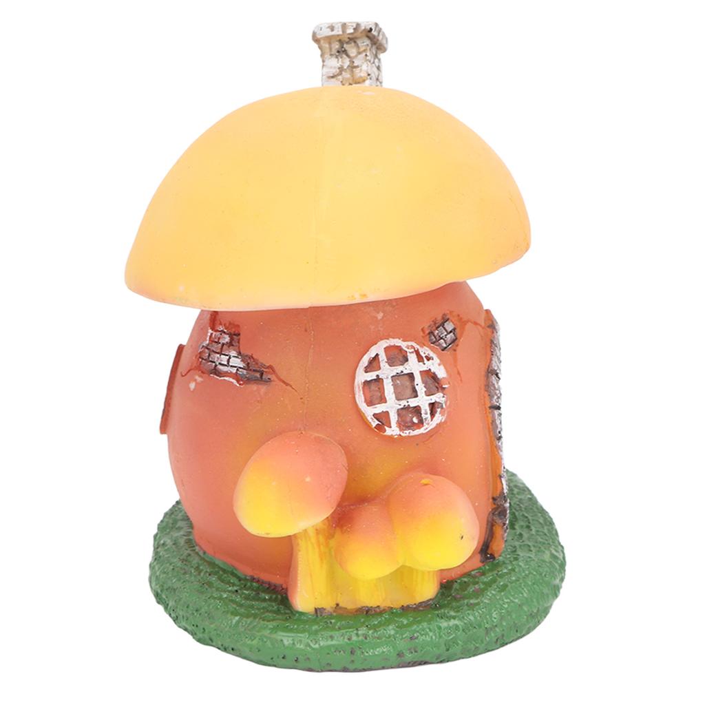 Aquarium Mushroom Castle Ornament Simulation Resin Hand Crafted Fish Tank Landscape Decoration for Aquarium Fish Tank