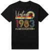 Made In 1983 Limited Edition Birthday Gift T-Shirt for Men Cotton T Shirts 41 Years Old Short Sleeve Tee Shirt Gift Idea Tops