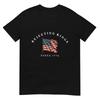 Rejecting Kings Since 1776 Patriotic USA Flag 4th Of July T-Shirt