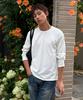 WEDNESDAY OASIS M/Color Round Long Sleeve T-Shirt_Ivory(Wb6Tp48)