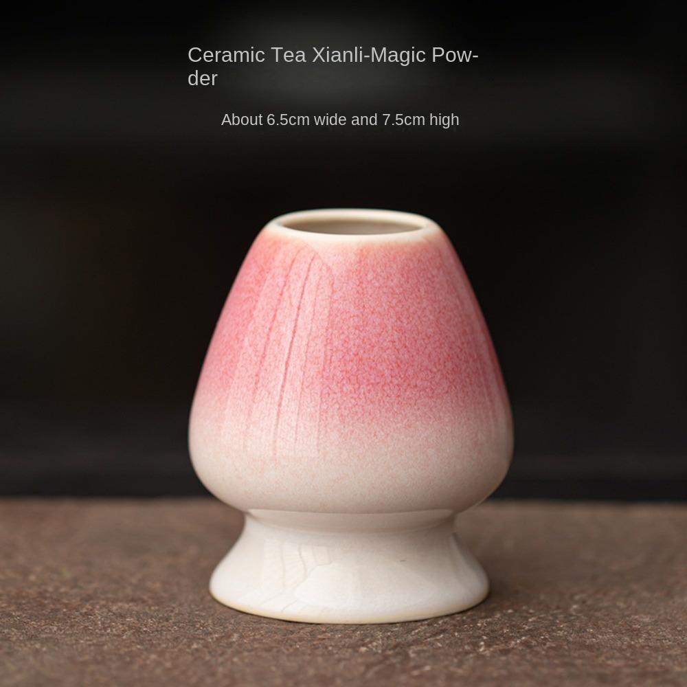 Suport neted pentru Matcha Ceramică Bambus Suport pentru Matcha Chasen pentru Accesorii Set de Ceai