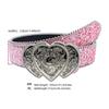 Girls Punk Waist Belt for Banquet Idol Costume Jewelry Waist Belt Jewelry for Party/Club for Jeans Pants Belt  Black M