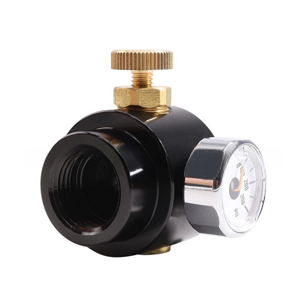Replacement Air Regulator Pressure Gauge Regulator Valve 0-300psi G1/2-14 Threads Tank Cylinder Pressure Control