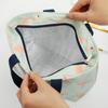 1 PCS Lunch Bag For Women Funny Cartoon Kids Bento Fresh Cooler Bags Flamingo Thermal Breakfast Food Box Portable Picnic Travel