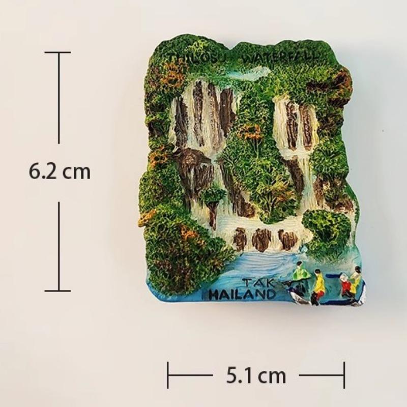 Thailand Souvenirs Chicken Island Fridge Stickers Bangkok Phuket Tak Changwat Krabi Koh Samui Fridge Magnets Wedding Gifts