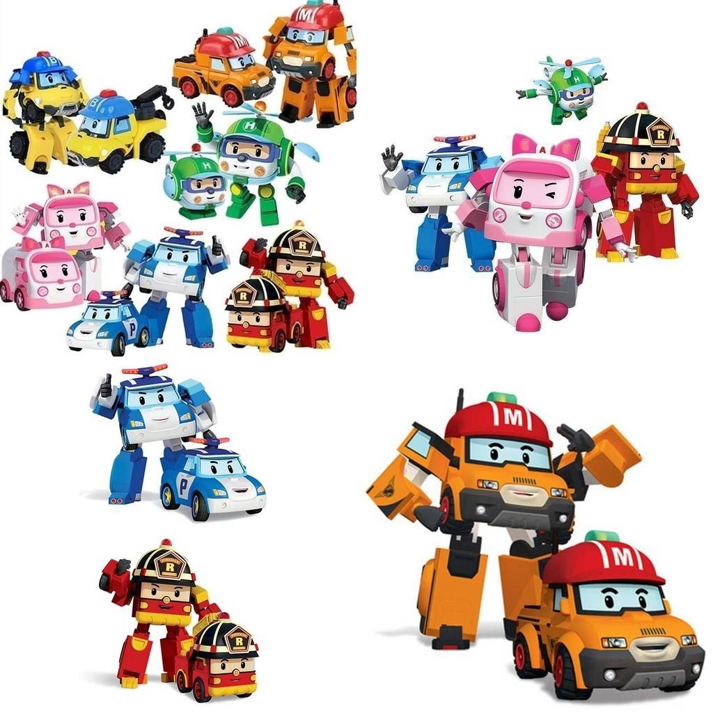 Transform Your Kid's Playtime With Robocar Poli Toy Car Pull Back Car And Action Figure In One!