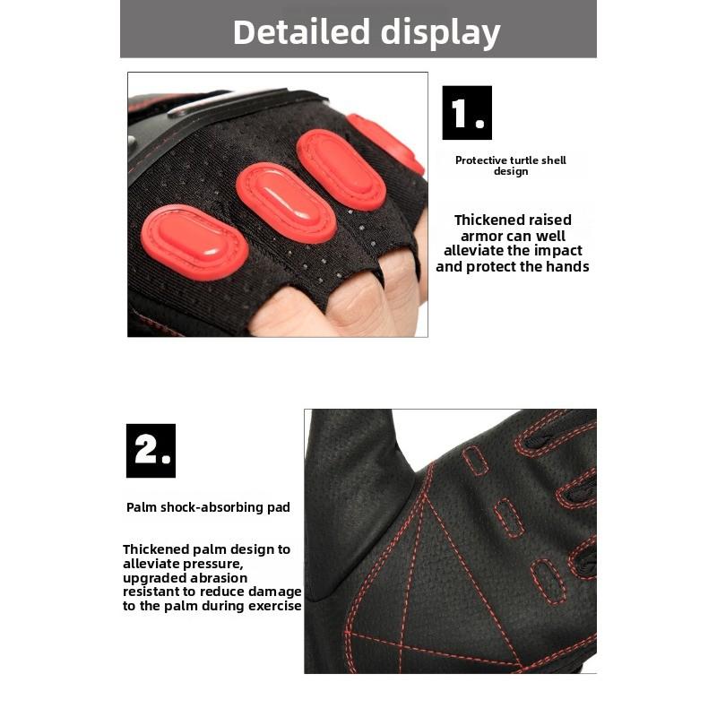 Half-finger Gloves for Men, Summer Cycling, Racing, Bicycle, Tactical Combat, Military Fans, Fighting Protection, Non-slip