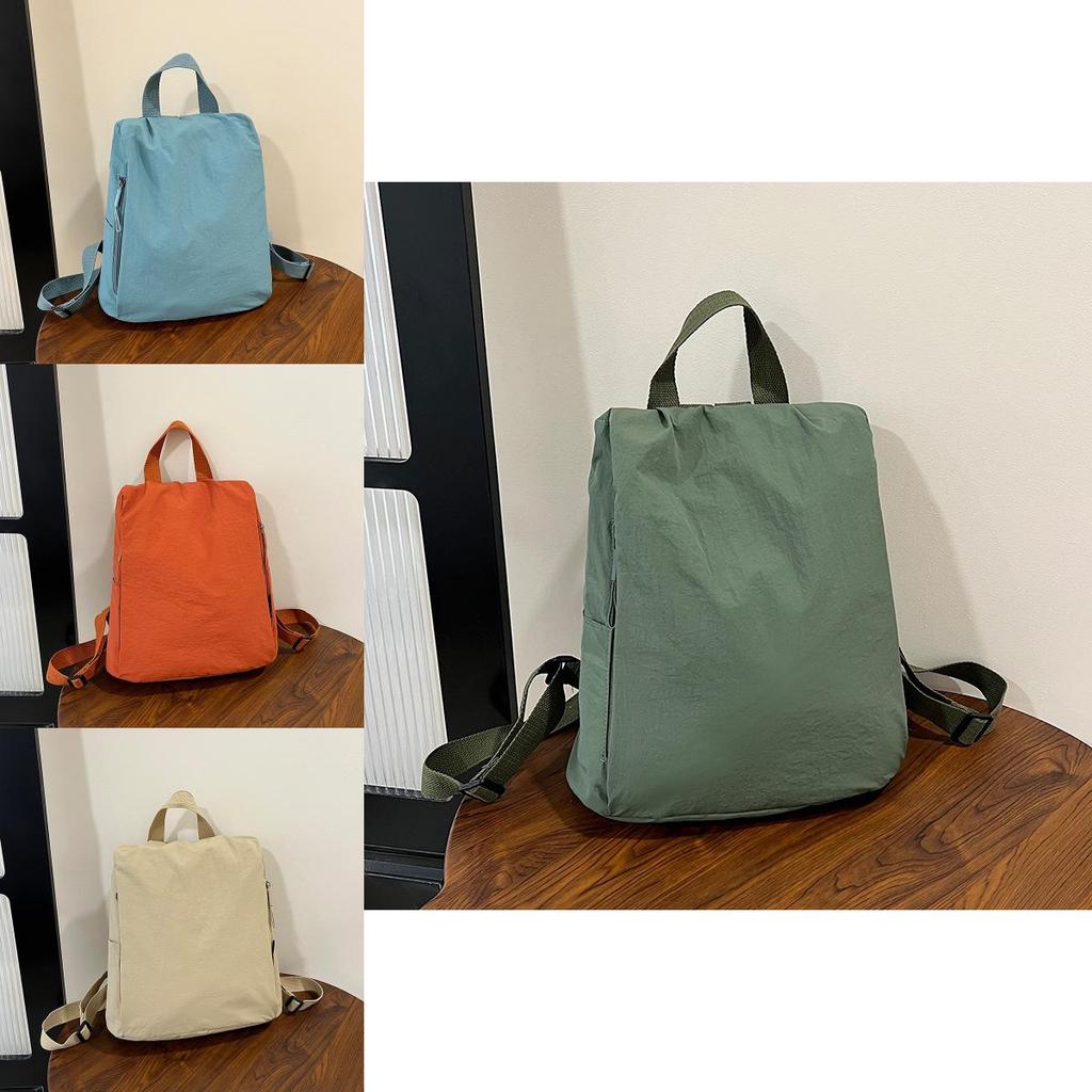 Lightweight Nylon Travel Backpack For Women With Breathable Design And Large Capacity For Daily Use
