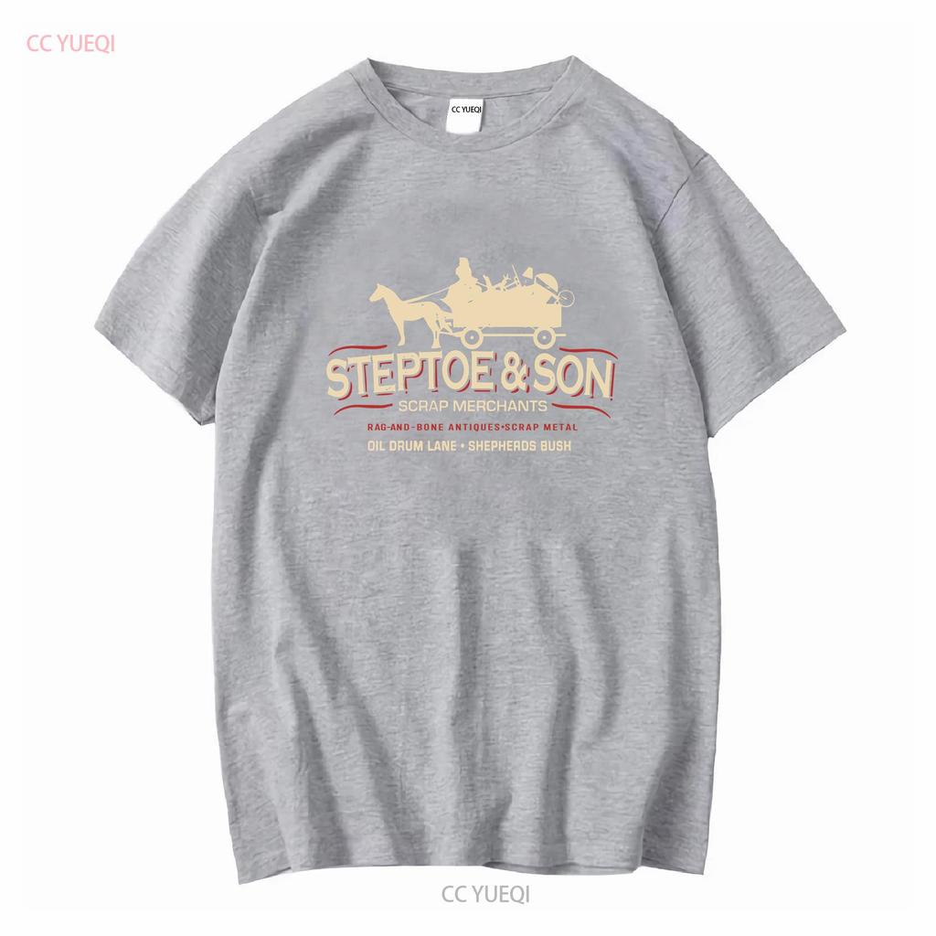 Steptoe Son Inspired T shirt Retro 60s 70s Film TV Comedy Fan long or short sleeves vintage Washed Comfortable Casual fashion
