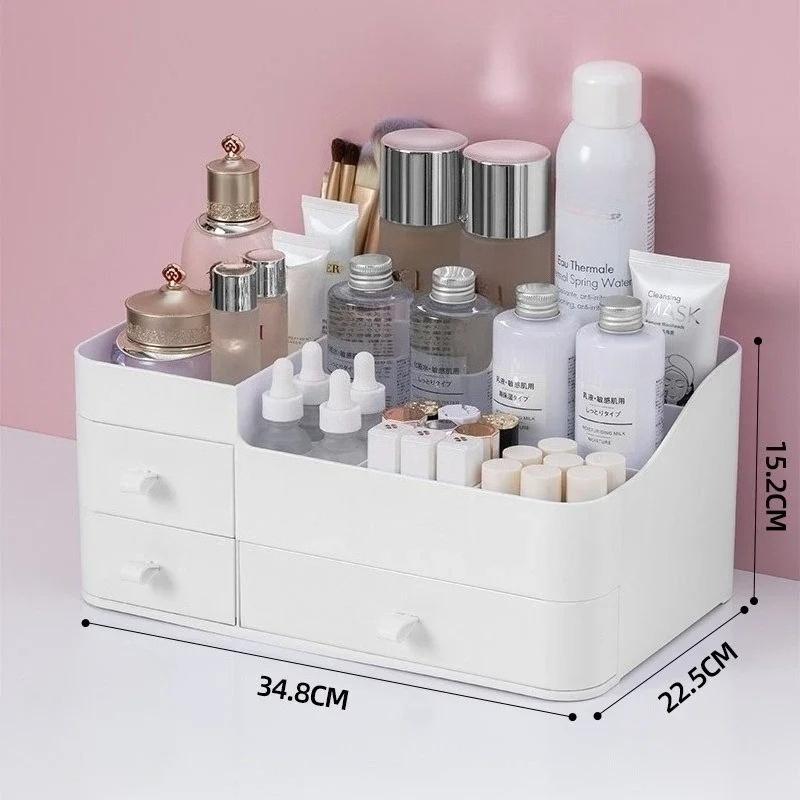 Drawer Vanity Box Storage Box Student Dormitory Household Desktop Organization Net Mask Dresser Skin Care Product Shelf