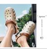 Unisex Summer Thick Sole Closed Toe Sandals - Soft Bottom Clog Beach Shoes