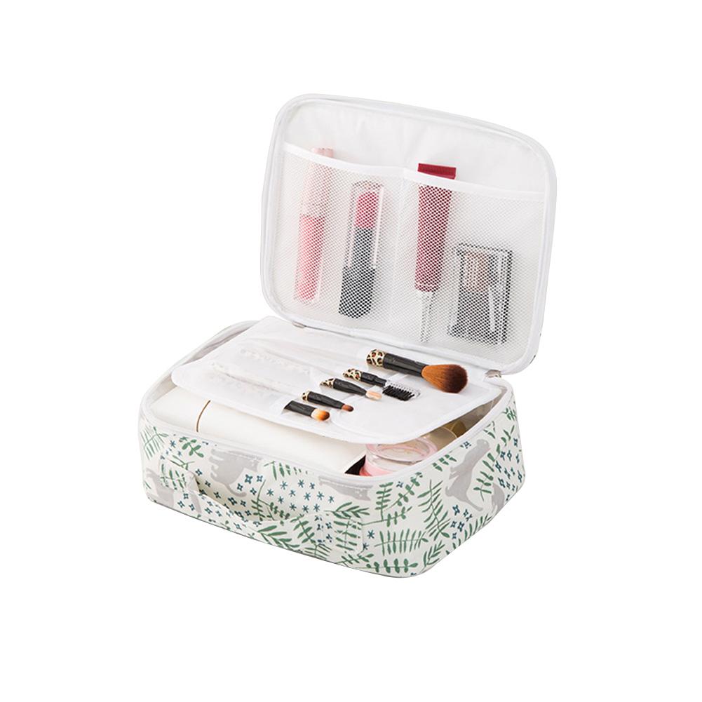 TOP-MART Podróżna Wodoodporna Kosmetyczka Kwiat Flamingo Mini Torebka Do Mycia Torebka Wystrój Domu
