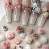 50Pcs Rose Embellishments for Jewelry Making Nail Art Decor 3D Flower Nail Art Charms Resin Nail Rhinestones Nails Gems