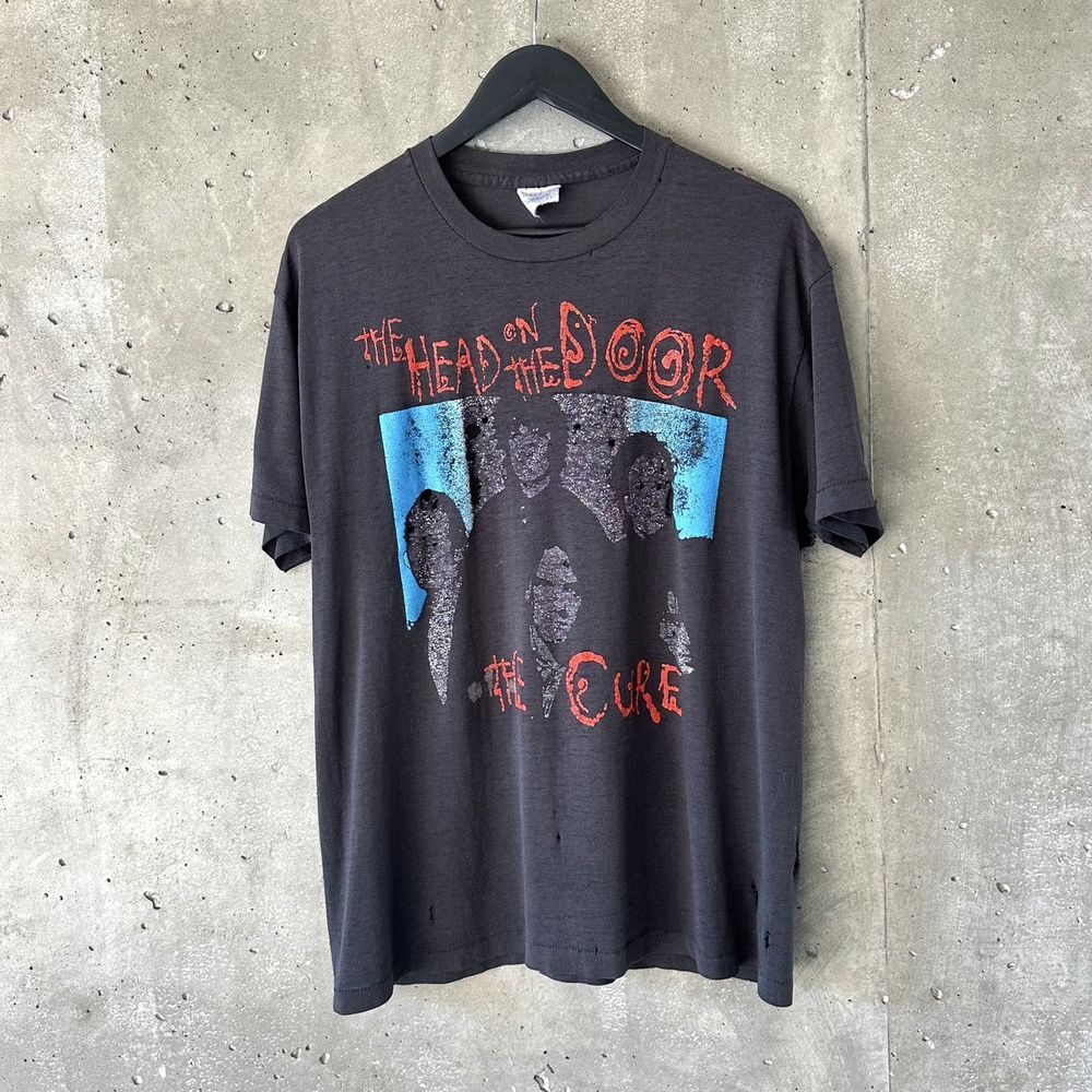 The Cure “Head On The Door” Retro Black Unisex Tshirt Reprint S-5XL KH10326 Unisex T-Shirt S