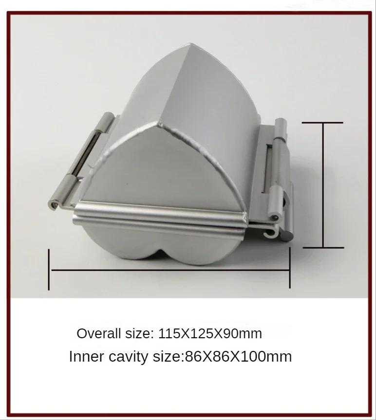 Practical Kitchen Open and Close Toast Mold Heart Shaped Circular Bread Mold Household Baking Bread Cake Mold Bakery Accessories