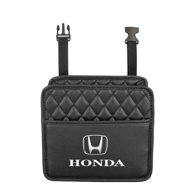 AAAJU1 Car Seat Backrest Storage Stowing Tidying Pocket For Honda Civic FIT Accord Prelude CRV 5th City CRZ CRX Jazz HRV Pilot Odyssey