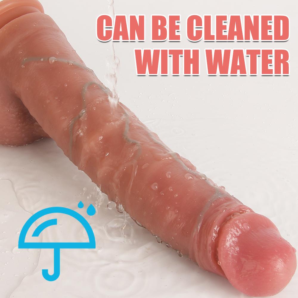 Thick Large Penis Toys Huge Thick Realistic Dildo Anal Plug Big Dick With Strong Suction Cup Soft Silicone Vagina Orgasm G-Spot Massager Adult Sex Toy