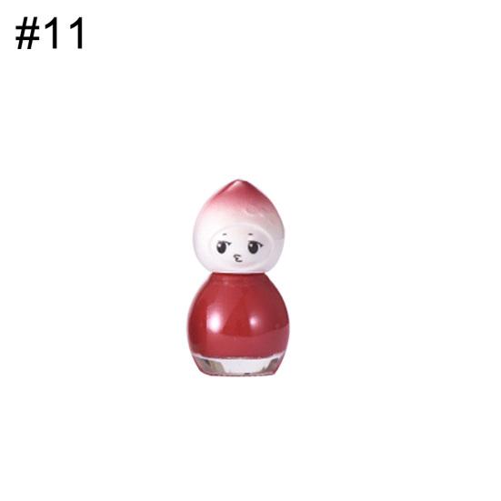 Doll Design Clear Kids Nail Polish Quick Drying Long Lasting Varnish Lacquer