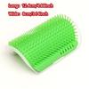 1PC Cat Self Groomer Wall Corner Massage Comb Grooming Brush Soft Rubber Bristles Kitten Massager Tool Fit Flat Corner Hand Hold