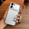 Luxury Big Window Phone Case with Lanyard for OPPO A6 Pro 4G/5G Premium Textured Casing