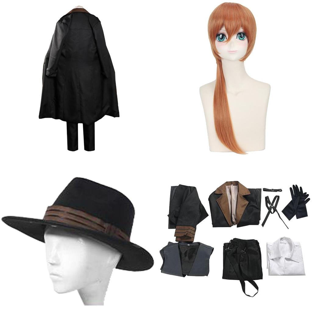 Bungo Stray Dogs Nakahara Chuuya Cosplay Costume Stylish Middle Ages Detective Attire