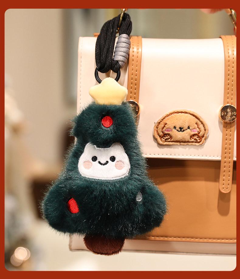 Cross-border Santa Claus Christmas Tree Plush Toy Pendant - Small Size Rag Doll