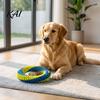 Outdoor Interactive Dog Toys Dental Tug Toy, Textured Woven Nylon Chew Teeth Cleaning Training for Dogs Round or Figure 8 Design, Washable Toy Chewing