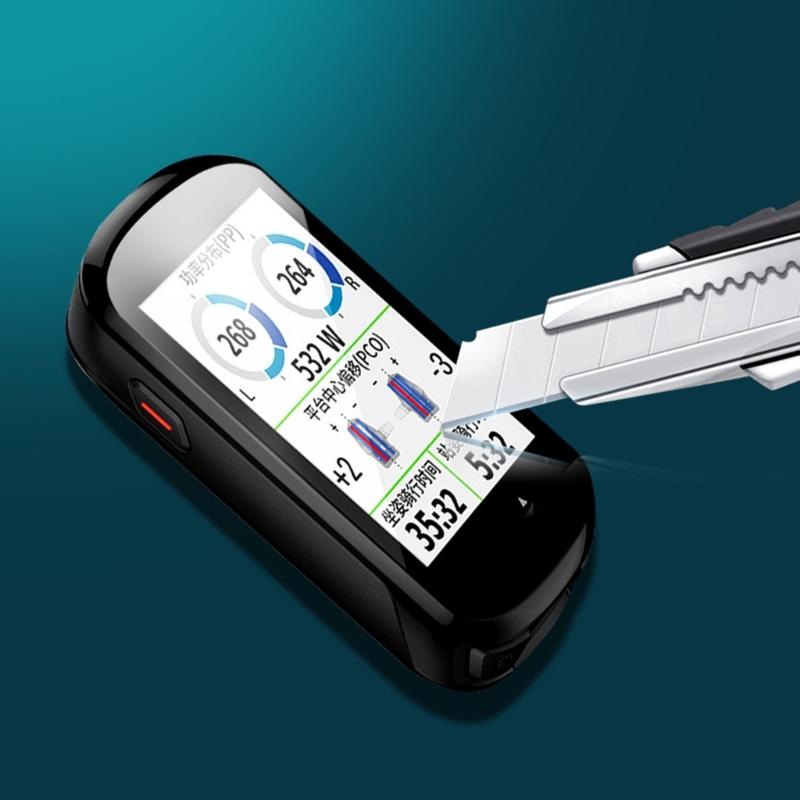 Scratch Proof GPS Stopwatch Bicycle Computer Tempered Glass Screen Protector Guard Film High Definition for Edge 840/540
