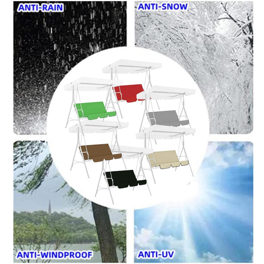 Garden Courtyard Swing Cover, Waterproof Outdoor Hanging Chair Seat Cover