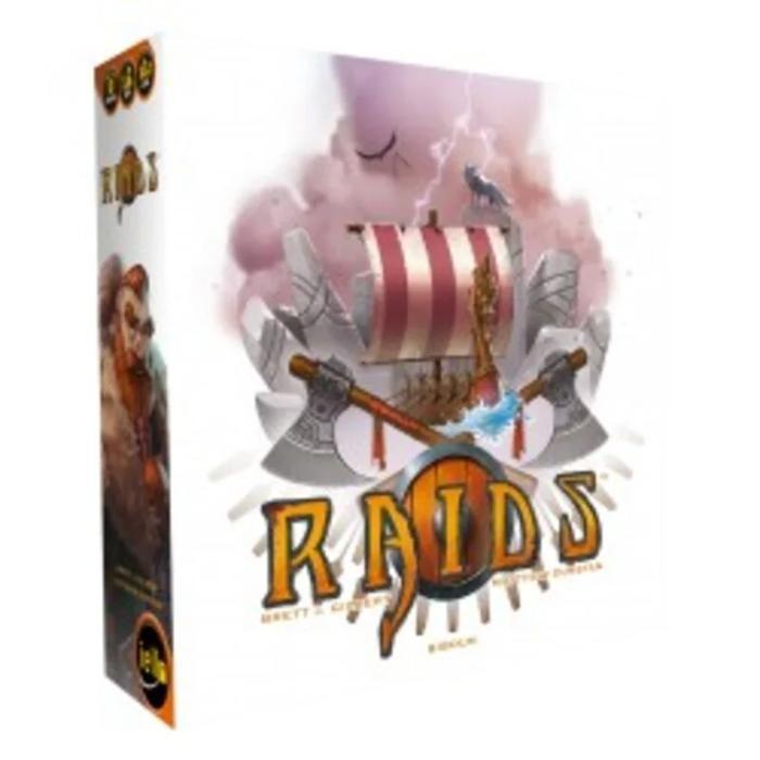 Jeu De Stratégie Raids - IELLO - Drakkars, Vikings Et Richesses