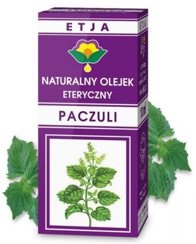 Etja Premium Patchouli Essential Oil - 100% Natural Aromatherapy Blend, 10ml