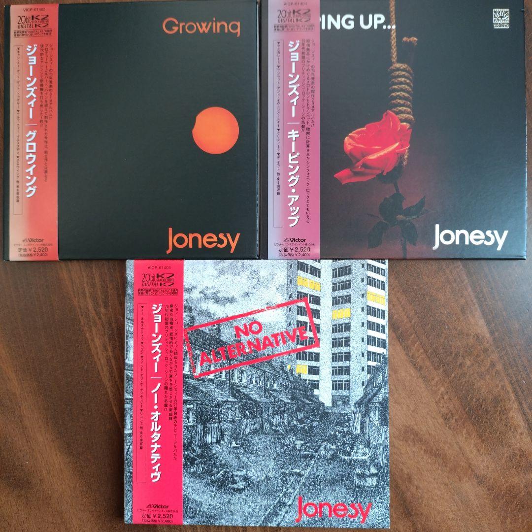 

[USED] JONESY 3 types double-page paper jacket JONESY