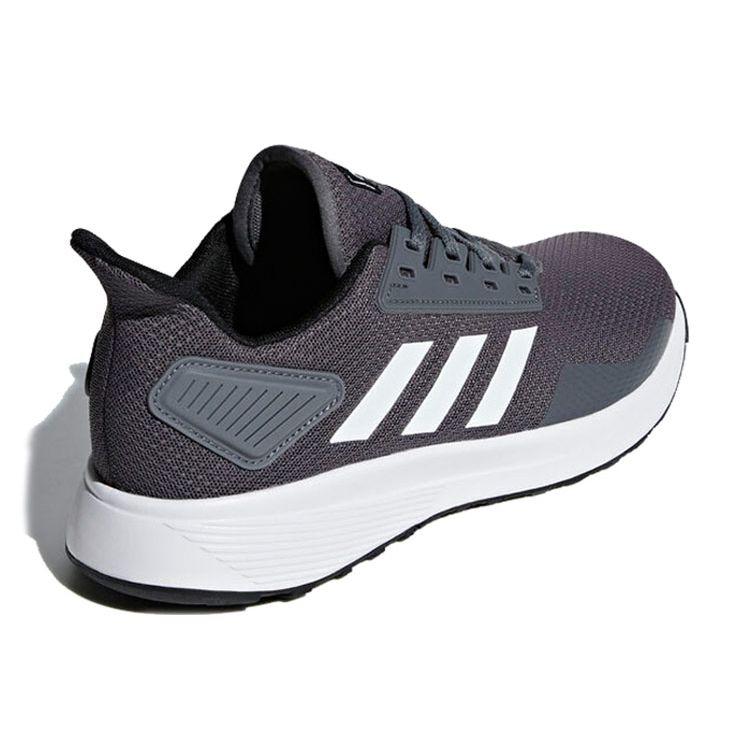 Adidas Duramo 10 Lace-Up Non-Slip Durable Low-Top Running Shoes Men Sneakers Black Gray F34491