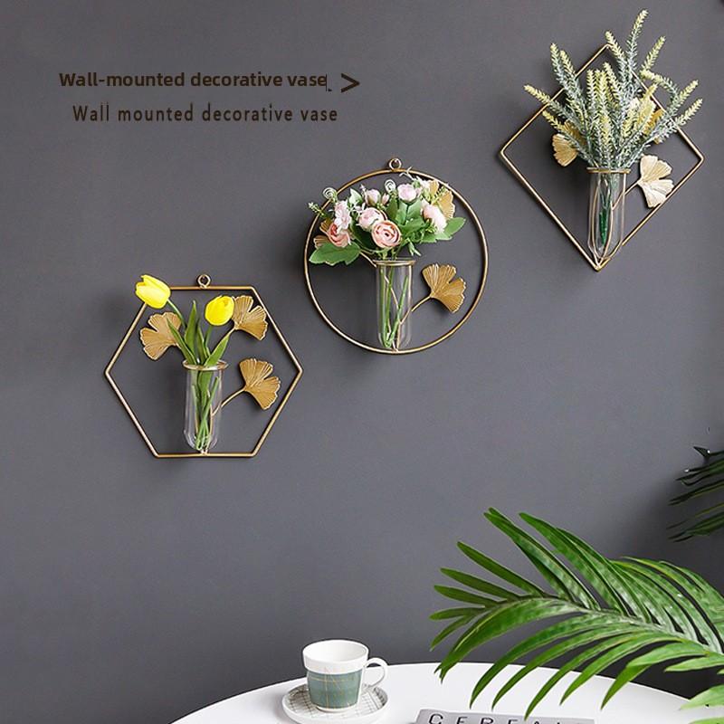 Kreatives Zuhause Hochwertige Wohnzimmerwanddekoration Premium-Feeling Hydroponisches Blumengefäß