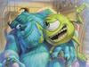 2025 Nuovo Monsters & Co Ricamo Diamante Cartone Animato Pittura Diamante Rotonda Nuovo Puzzle Mosaico Strass Decorazione Parete Casa