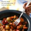 Camping Cutlery Travel Cutlery Set, Titanium Portable Utensils Kits Include Spoon, Knife and Fork for Hiking and Camping