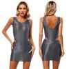 Kvinner Sexy Clubwear Pole Dance Suit Club Performance Costume Ermeløs Body Blyantskjørt Yoga Workout Streetwear